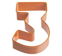 Anniversary House 3 Poly-Resin Coated Cookie Cutter Orange (One Size)