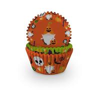 Anniversary House Pack of 60 Halloween Gonks Cupcake Cases, Gnome Cupcake Cases, Baking Cups in Heavy Duty Greaseproof Paper for Cup Cake/Muffins, Non-edible Party Decorations, J230