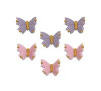 Anniversary House Butterfly Shimmer Edible Cake Decorations, Baking Decorations, Hand Packed Butterfly Cake Toppers, Edible Fondant Icing Sugar Cupcake Toppers, SF618