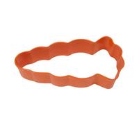 Anniversary House Carrot Poly-Resin Coated Cookie Cutter Orange (One Size)