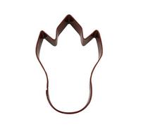 Anniversary House Dinosaur Foot Poly-Resin Coated Cookie Cutter in Brown Anniversary House Brown