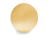 Anniversary House Gold Foil 25cm-1 Pc 10-inch, Pack of 1, Individually Wrapped, Sturdy Fibre Cake Drum Round, DRW10G, Board