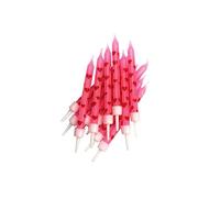 Anniversary House Pack of 12 Hearts Birthday Candles With Holders, 7.5 Centimeters, Celebration Cake Decoration, AHC71