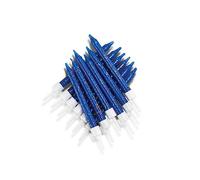 Anniversary House Pack of 12 Navy Blue Glitter Birthday Candles with Holders, 7.5 Centimeters, Celebration Cake Decoration, AHC225