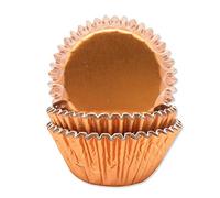 Anniversary House Rose Gold Foil Cupcake Cases