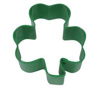 Anniversary House Shamrock Poly-Resin Coated Cookie Cutter Bright Green (One Size)