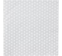Anniversary House Tiflair 3 Ply Polka Dot Napkins (Pack Of 20) Silver (One Size)