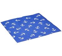 Anniversary House Tiflair Anchor White Lunch Napkins 3 ply,33 cm