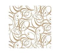 Anniversary House Tiflair Celebration Gold Lunch Napkins 3 ply