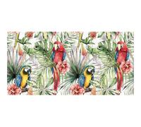 Anniversary House Tiflair Tropical Macaw Parrots Luxury Lunch Napkins | 3 Ply | PJ340051 (Pack of 2)