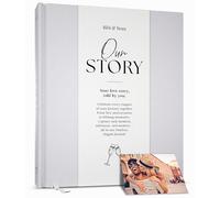 Anniversary Journal for Couples - Scrapbook & Photo Album from 1st to 75th Year | Thoughtful Paper Gift for Husband or Wife | UK Keepsake Memory Book