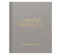 Anniversary Journal for Couples - The Story of Us | Relationship Memory Book, Love Story Diary & Keepsake Album - Wedding Gift for Him or Her, Engagement or Anniversary Present (184 Pages, Taupe)