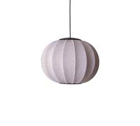 Anniversary Knit-Wit Ø45 Round Pendant Gold Glitter LED