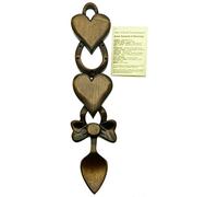 Anniversary Love Spoons - Free Engraving of Names & Date