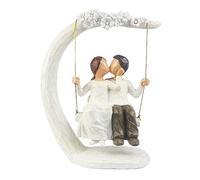 Anniversary Present Gifts for Couple, Gifts for Her Him 20th 30th 40th 50th 60th Anniversary Wedding Gifts for Parents Anniversary Figurine Couple Sculpture Figure Valentine's Day Engagement Gift