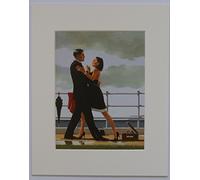 Anniversary Waltz by Jack Vettriano Mounted Art Print Picture (10" x 8" - 25cm x 20cm) Unframed