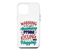 Anniversary Warning Prone to Hugging Kissing Anniversary Case for iPhone 12 Pro Max