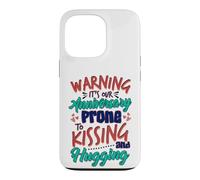 Anniversary Warning Prone to Hugging Kissing Anniversary Case for iPhone 13 Pro