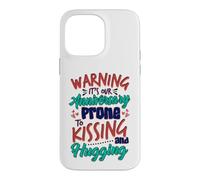 Anniversary Warning Prone to Hugging Kissing Anniversary Case for iPhone 14 Pro Max