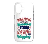 Anniversary Warning Prone to Hugging Kissing Anniversary Case for iPhone 17