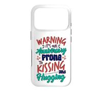 Anniversary Warning Prone to Hugging Kissing Anniversary Case for iPhone 17 Pro