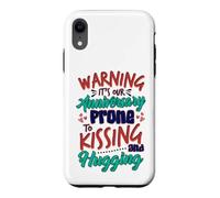 Anniversary Warning Prone to Hugging Kissing Anniversary Case for iPhone XR