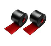 ANNJUC 2pcs 8.2ftx3.15in Side Skirts for Cars Universal,Universal Rubber Anti-Scratch Side Skirts Edge Guards.Protector