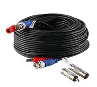 ANNKE 30M/100 ft All-in-One Video Power CCTV Cable for Home Security Camera | BNC Extension Surveillance Camera Wires, Compatible with AHD/CVI/TVI/CVBS Cams & DVR System Installation, BNC/RCA Connectors