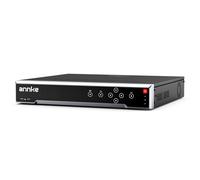 ANNKE 32CH AI NVR Recorder with 8TB HDD, H.265+ 12MP PoE Network Video Recorder, Facial Recognition, AI Motion Detection, Support 32x 12/8/5/4MP IP Cam, 16 Port Expandable NVR, 4 SATA Support 40TB