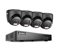 ANNKE 3K Lite Cctv Surveillance System, 4 X 1080p Wired Cameras, Smart Human & Vehicle Detection with Dual-Light, 16CH Home Video Recorder, Color Night Vision, IP67 Waterproof, No HDD
