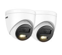 ANNKE 4K PoE CCTV Security Camera with Smart Human/Vehicle Detection, Spotlight Colour Night Vision, IP67 Weatherproof, 8MP IP PoE Camera Supports Audio Recording, MicroSD Card Slot, 2 Pack