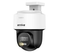 ANNKE 4K PT PoE Camera, 2-Way-Audio, 345° Pan 80°Tilt IP Security Camera Outdoor, Auto-Tracking Lite, AI Human Detection for Surveillance, Smart Dual Light, 512GB SD Card Slot (Not PTZ)