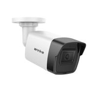 ANNKE 5MP PoE CCTV Camera Compatible with Alexa, Color Night Vision, Waterproof Outdoor Security Camera, Audio Recording, Smart Alerts, Smart Human/Vehicle Detection, Built Micro SD Card Slot