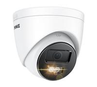 ANNKE 8MP 4K Ultra HD Outdoor PoE Security Camera, Smart Human/Vehicle Detection, Smart Dual Light, Built-in MicroSD Card Slot for 24/7 Audio Recording, CCTV Camera Outdoor IP67 Weatherproof