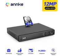 ANNKE 8MP 4K Video 8CH NVR CCTV POE Recorder For Home Camera Security System Kit