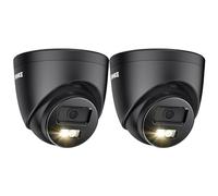 ANNKE C500 3K Ultra HD PoE CCTV Camera with Human/Vehicle Detection, Wired IP Security Camera Outdoor with Spotlight Color Night Vision, IP67 Weatherproof, Audio Recording (2Pack, Black)