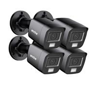 ANNKE Outdoor Security Camera, 4-pack 1080p HD CCTV Bullet Camera for Surveillance System, Color Night Vision, 1920TVL, IP67 Waterproof, 3.6mm Lens