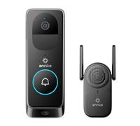ANNKE Video Doorbell Dual Cameras with Delivery Guard 2K Full HD Wireless Video Doorbell Camera, 190° Ultra-Wide, 9000mAh Rechargeable Battery, 2-Way Audio, PIR Motion Detection, Works with Alexa