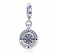 Annmors 925 Sterling Silver Ocean & Sea Travel Charms Graduation Summer Profession Pendant for Women's Bracelet Necklace Vacation Jewelry Gift