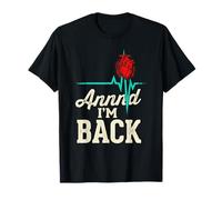 Annnd Im Back Open Heart Surgery Survivor EKG T-Shirt