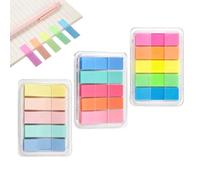 Annotation Tabs | Transparent Writable Repositionable Aesthetic - Bible Notebooks Index Note Stickers - for Indexing Notebooks Bible Planner School Office Document