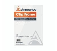 Announce A3 Metal Clip Frame