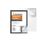 Announce Black A3 Magnetic Frames (Pack Of 2)