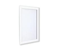Announce by 5 Star 25mm Snap Frame A1 with Mitred Corners White Frame