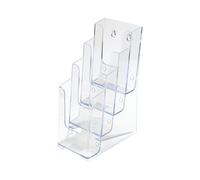 Announce by 5 Star 4 Tier Literature Holder 1/3 A4/DL Portrait AA10444