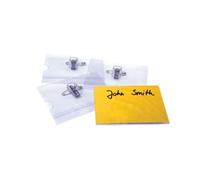 Announce Combi Clip Name Badge 40x75mm (50 Pack)