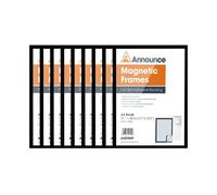 Announce Magnetic Frame A3 Black (Pack of 10) - AA01851
