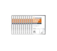 Announce Magnetic Frame A3 Silver (Pack of 10) - AA01845