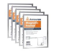 Announce Magnetic Frame A3 Silver (Pack of 5) AA01844