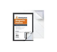 Announce Magnetic Frame A4 Black (2 Pack) AA01846